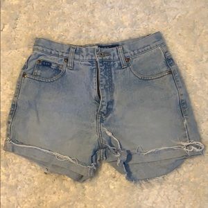 Express Cutoff Jean Shorts